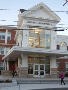 Central Middle Side Street Front Door - A Quincy Quarry Photo