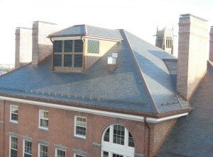 Fancy schmancy copper clad dormer - a Quincy Quarry photo