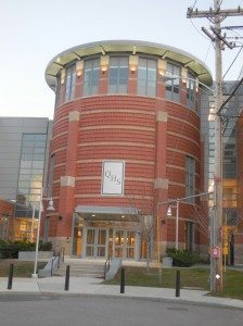 Quincy High School Back Door - A Quincy Quarry Photo