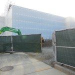 City Hall Shrouded with front gate open - a Quincy Quarry News photo