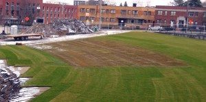 Brown sodding A Quincy Quarry News photo Click on picture for larger image