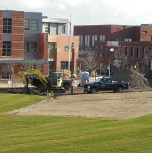 Par for the course coffee break. A Quincy Quarry News photo - click on for larger image