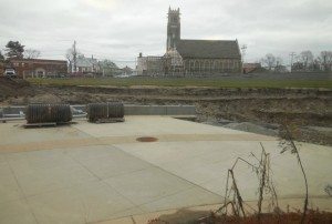 Sodding yet to do - a Quincy Quarry News photo