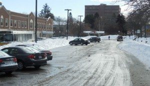 snow-day-at-city-hall-1-28-free-parking | Quincy News About Quincy Massachusetts City Hall Employee & VIP commuter parking well-plowedA Quincy Quarry News file photo