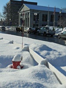 Half fast hydrantA Quincy Quarry News photo