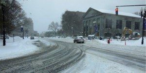 Surprising well-plowed streetA Quincy Quarry News photo