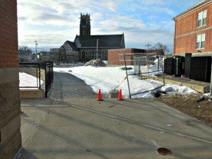 CDATA[![missing-fence-mean-streets-parcourse-fence-mia | Quincy News About Quincy Massachusetts Wide open fence at construction siteA Quincy Quarry News photo