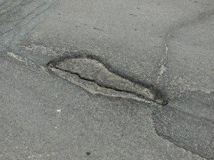 pothole-washington-street | Quincy News About Quincy Massachusetts Washington Street potholeA Quincy Quarry News photo