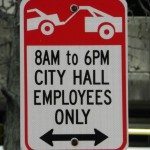 city-hall-and-friends-parking-sign-realigned | Quincy News About Quincy Massachusetts city-hall-and-friends-parking-sign-realigned
