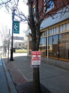 Not exactly welcome in Quincy SquareA Quincy Quarry News photo