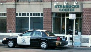 Patronage parking or just upgrading from Dunkie's? A Quincy Quarry News photo