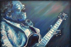 the-king-is-dead | Quincy News About Quincy Massachusetts Singing the Blues in blue An H Balchunas original