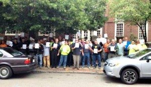 QMI-peaceful-protest-by-labor-6-16-2015-2 | Quincy News About Quincy Massachusetts Union members threatening insurance boycottA Facebook image