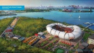 Perhaps to be Dunking Doughtnuts' StadiumA Boston 2024 rendering