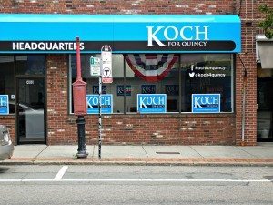 Koch for Koch headquartersA Quincy Quarry News photo