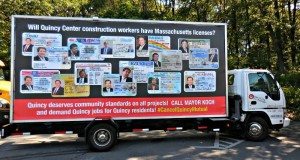 Food fight target, not a food truckA Quincy Quarry News photo