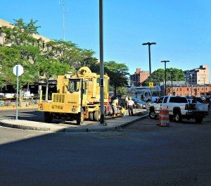city-hall-parking-repaving-underway | Quincy News About Quincy Massachusetts city-hall-parking-repaving-underway