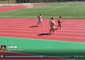 Flabby-Forty-yard-dash