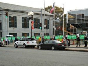 Greater showing of support for the opponentA Quincy Quarry News photo