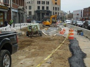 Supersize that sidewalk!A Quincy Quarry News photo