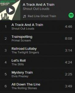Ghost-train-playlist | Quincy News About Quincy Massachusetts Top 6 tunes on Ghost Train playlistA vanyaland.com image