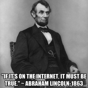 Lincoln-on-the-Internet-memegenerator.net | Quincy News About Quincy Massachusetts
