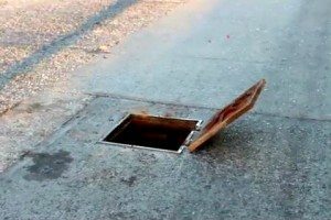 el-chapo-manhole | Quincy News About Quincy Massachusetts el-chapo-manhole