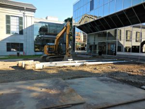 City Hall flag poles down and out of service A Quincy Quarry News file photo
