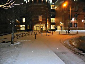 first-snow-12-12-2016-QHS | Quincy News About Quincy Massachusetts