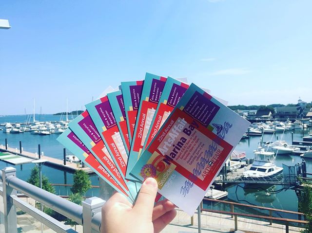 The 22nd Annual ArtsAffair starts tomorrow! Come on down to Marina Bay and enjoy the talents of local artists, sculptors and photographers!