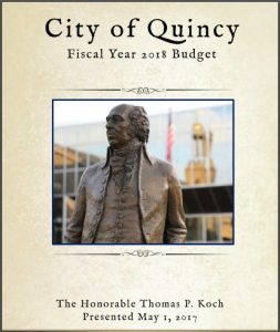 FY2018-budget-cover-page | Quincy News About Quincy Massachusetts