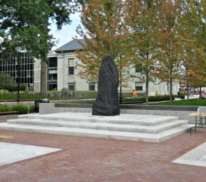 Kim-jong-koch-plaza-statute-cover-up-1125 | Quincy News About Quincy Massachusetts
