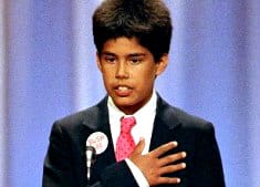 george-p-bush-leading-the-pledge-of-allegiance-at-the-1988-republican-national-convention-which-nominated-his-grandfather | Quincy News About Quincy Massachusetts