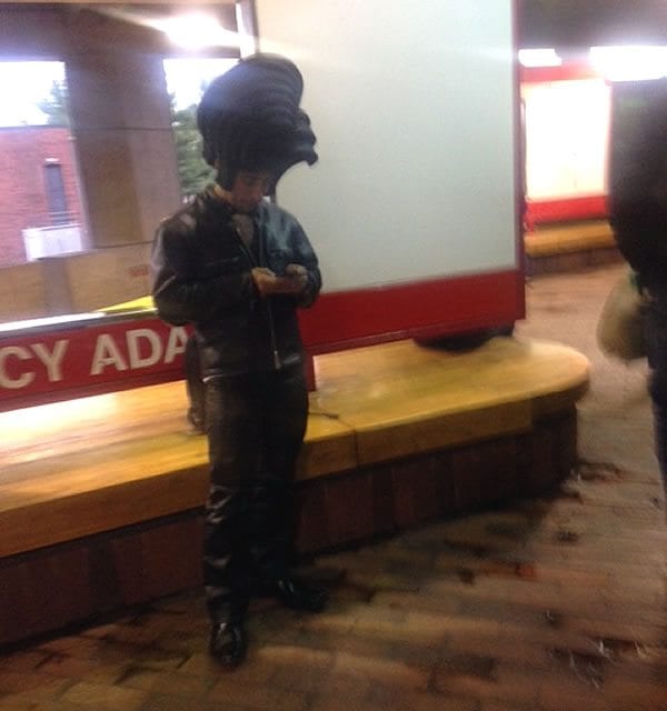 Scary Commute on Red Line