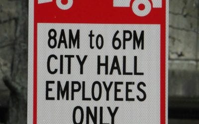 Quincy City Hall Employee Parking Aplenty While Public Goes Without