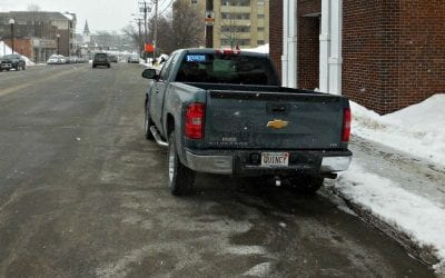 Mayor Koch almost rear-ended while driving dangerously