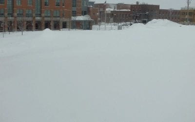 Quincy Ward Councillor facing a Snow Drift?