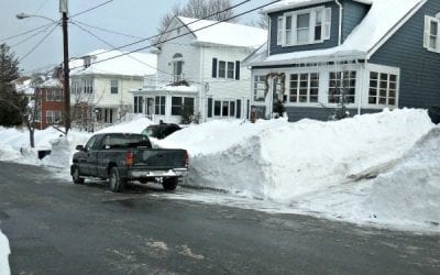 Quincy residential street snow removal finally commences via a modest start