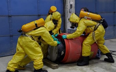 Quincy Department of Public Works hosts Hazmat fiasco