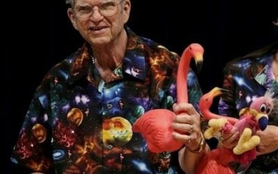 Pink Flamingos lose their flock leader