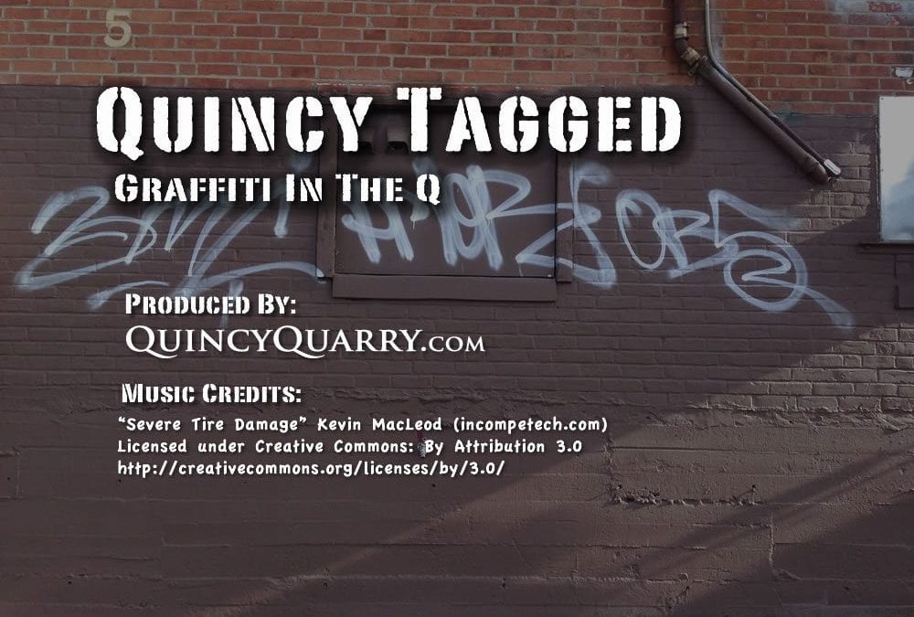Quincy graffiti both illicit and commissioned by City of Quincy?