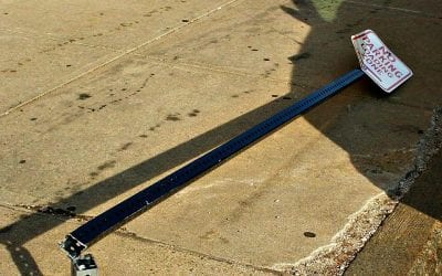 Quincy street signs still down around the Q