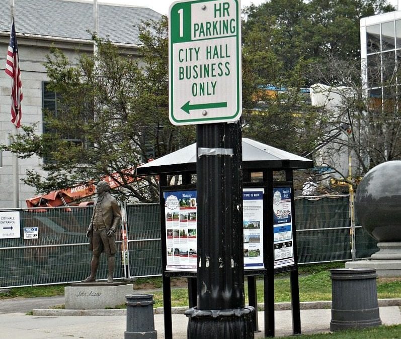 Quincy new ambulance provider taking up parking just like City Hall VIP’s