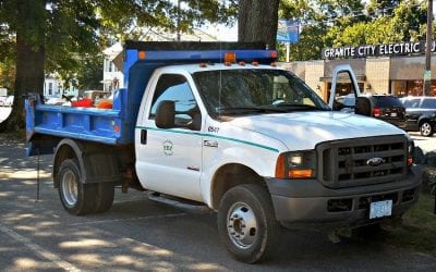 Quincy Quarry News Police Scanner Snippets: Department of Public Works truck collusion with a civilian ride
