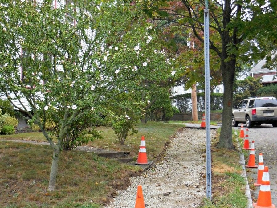 Quincy sidewalks for campaign support season commencing early?