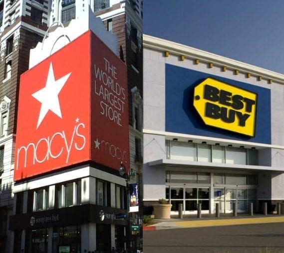 Macy's seeking Best Buy for guys?