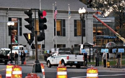 Quincy Koch sign trafficking has no impact on morning commute?