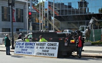 Quincy Koch campaign sign trafficking continues to go down?