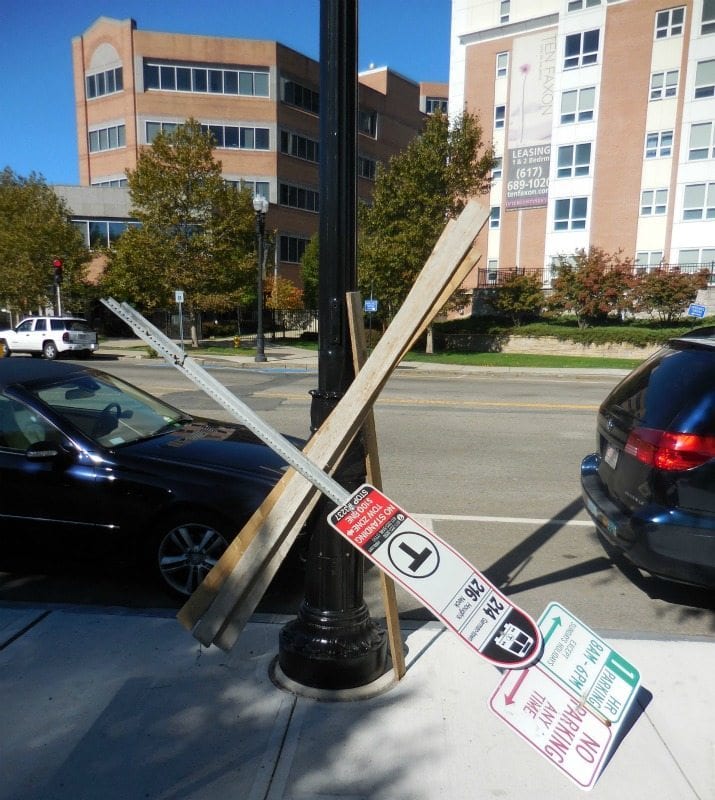 Boston digitizing its parking signs Quincy Quarry News About Quincy