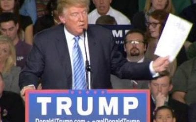 Trump called by disabled reporter whom Trump misquoted and ridiculed